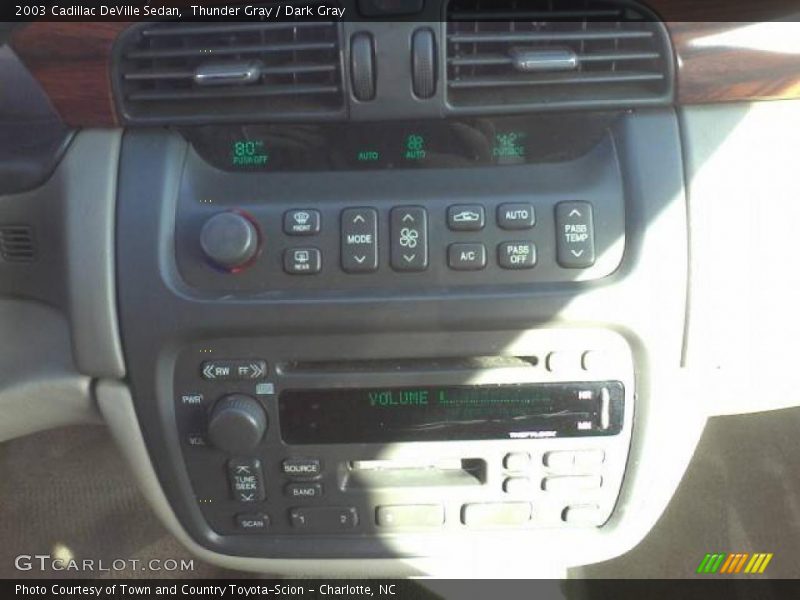 Thunder Gray / Dark Gray 2003 Cadillac DeVille Sedan