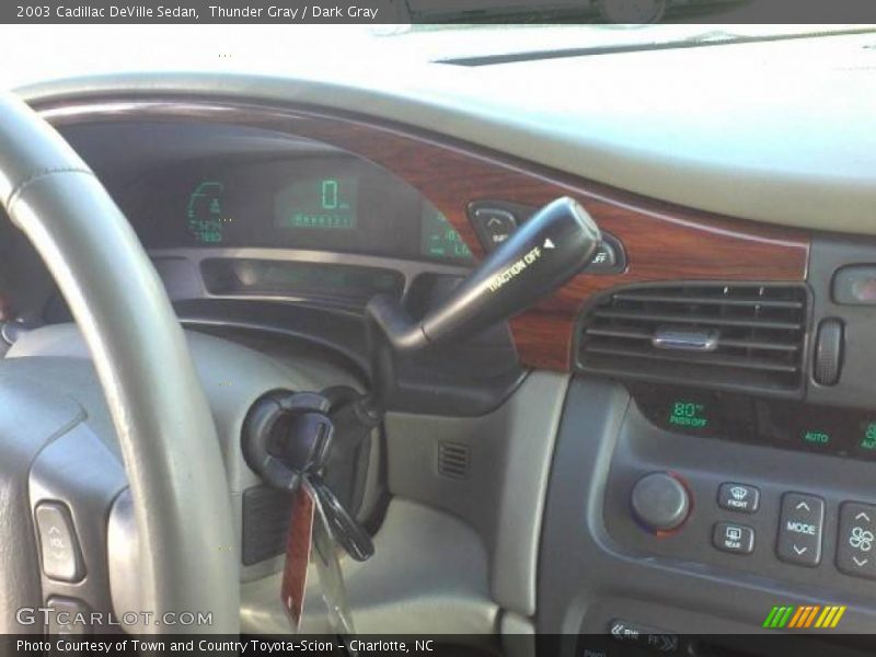 Thunder Gray / Dark Gray 2003 Cadillac DeVille Sedan