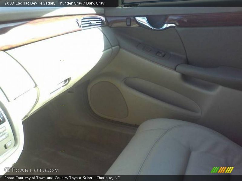 Thunder Gray / Dark Gray 2003 Cadillac DeVille Sedan