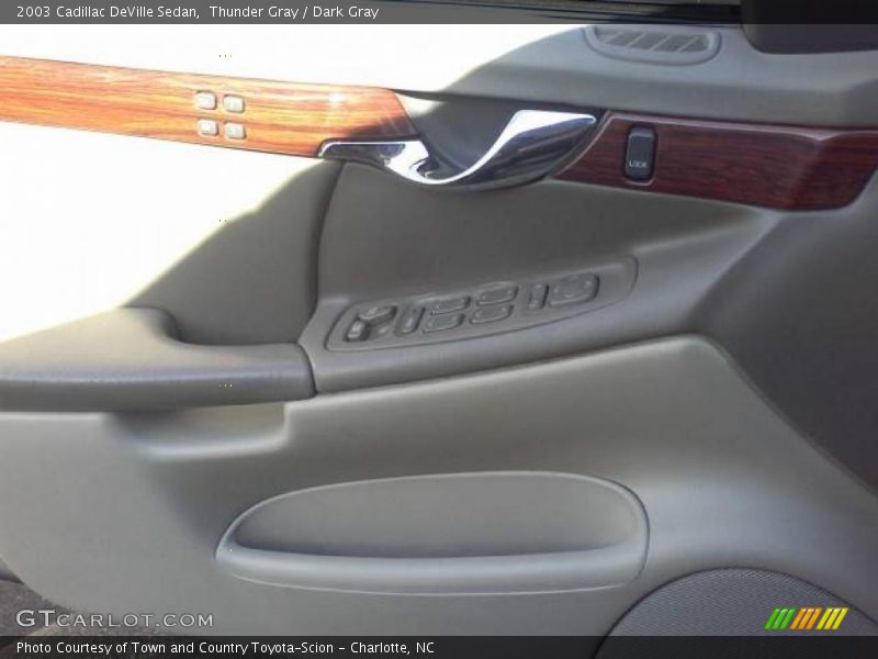 Thunder Gray / Dark Gray 2003 Cadillac DeVille Sedan