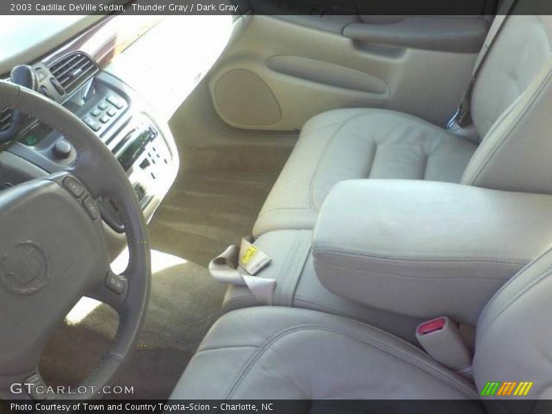Thunder Gray / Dark Gray 2003 Cadillac DeVille Sedan