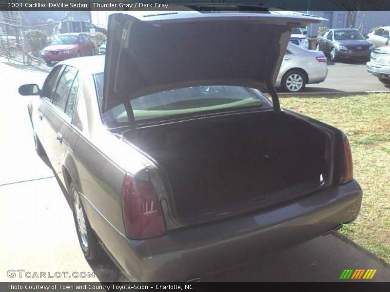 Thunder Gray / Dark Gray 2003 Cadillac DeVille Sedan