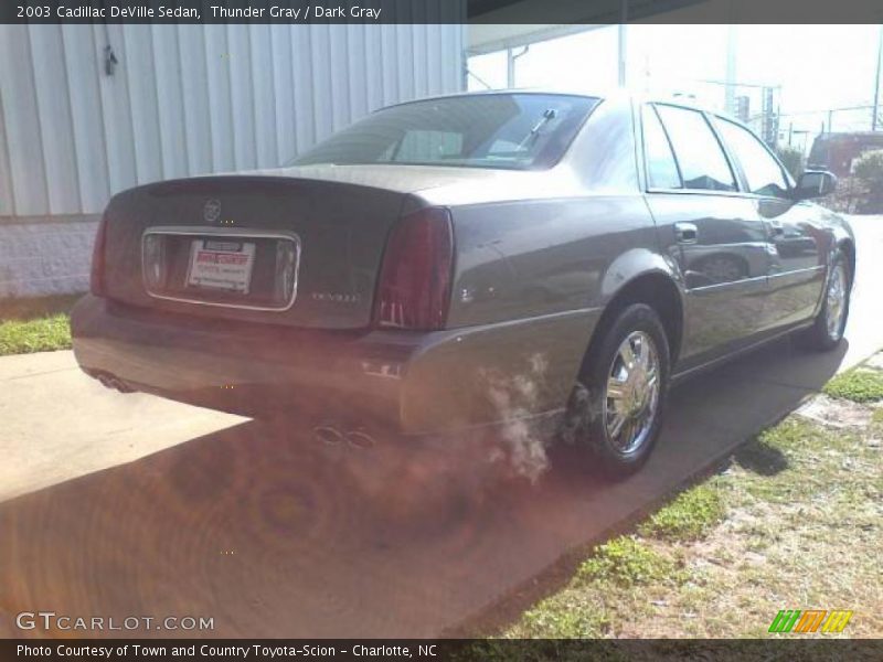 Thunder Gray / Dark Gray 2003 Cadillac DeVille Sedan