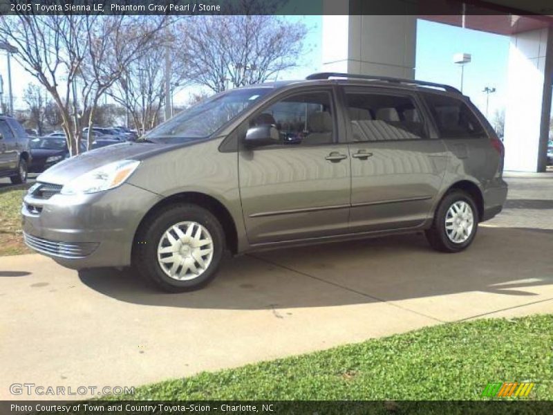 Phantom Gray Pearl / Stone 2005 Toyota Sienna LE