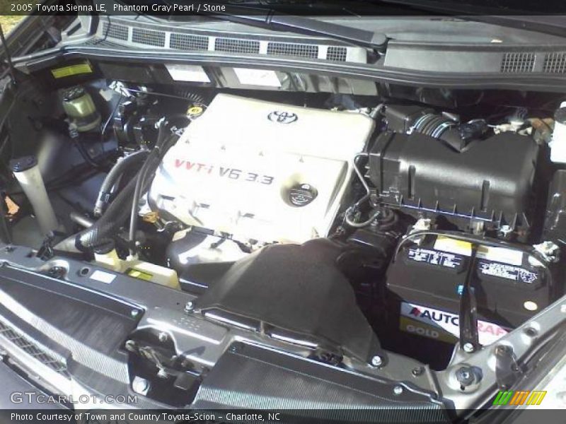 Phantom Gray Pearl / Stone 2005 Toyota Sienna LE