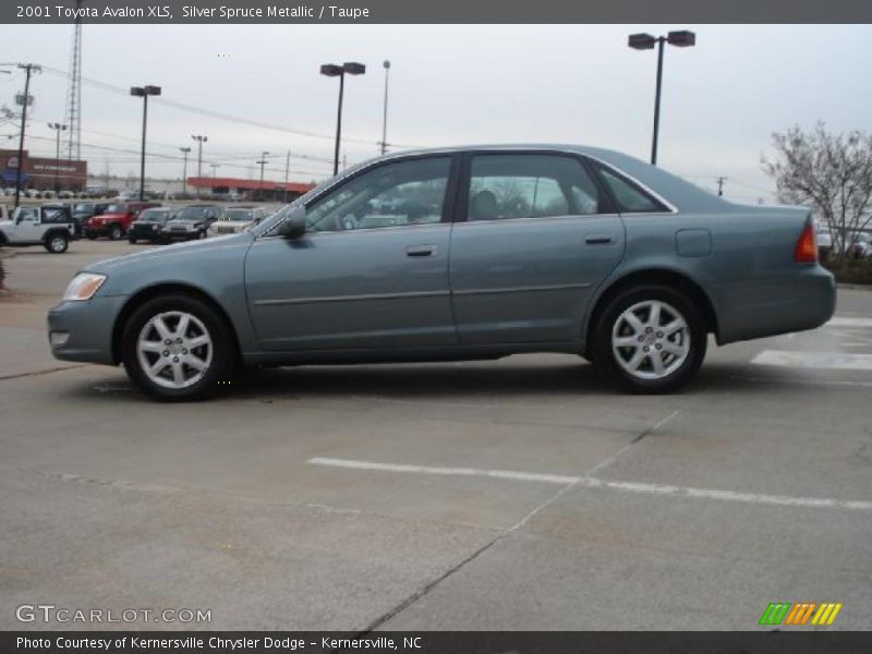 Silver Spruce Metallic / Taupe 2001 Toyota Avalon XLS