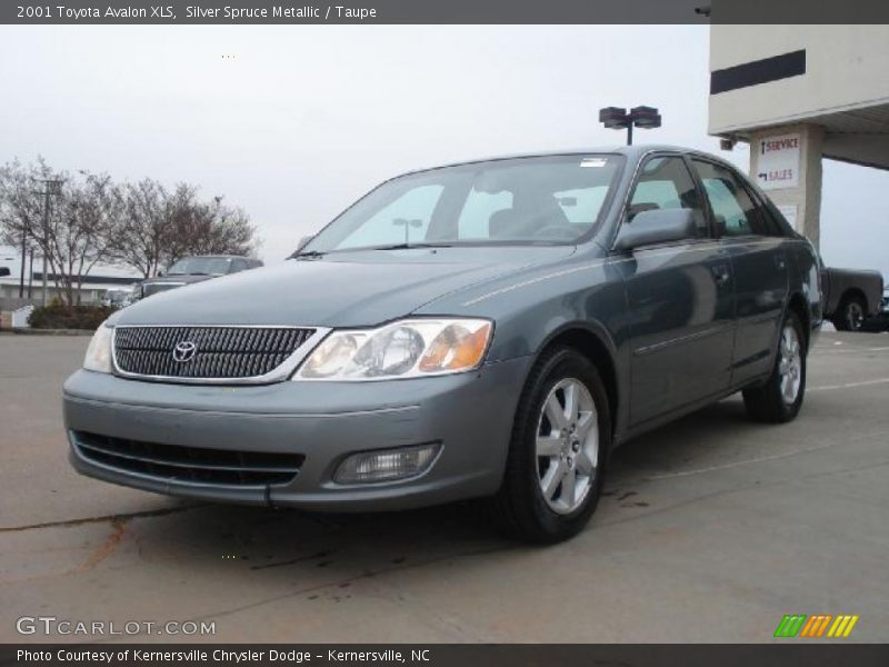 Silver Spruce Metallic / Taupe 2001 Toyota Avalon XLS