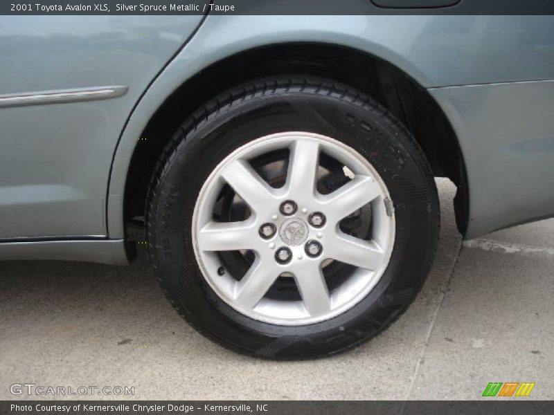 Silver Spruce Metallic / Taupe 2001 Toyota Avalon XLS