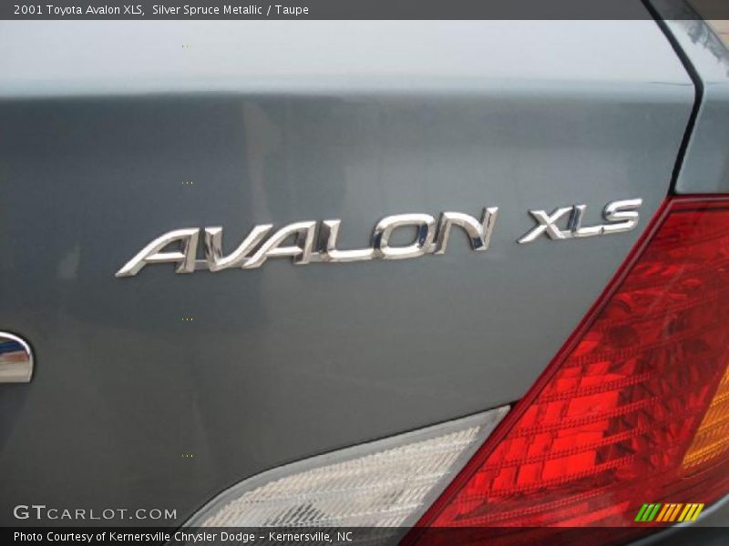 Silver Spruce Metallic / Taupe 2001 Toyota Avalon XLS
