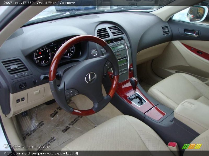 Crystal White / Cashmere 2007 Lexus ES 350