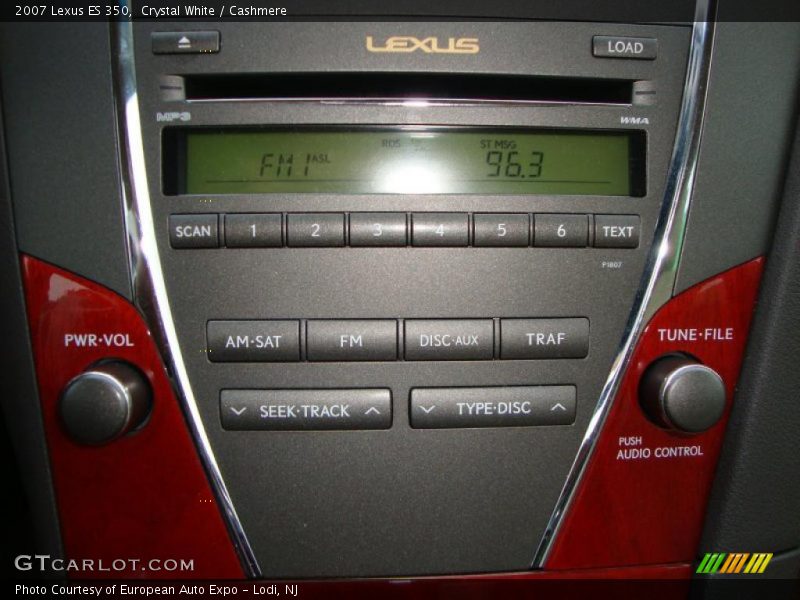 Crystal White / Cashmere 2007 Lexus ES 350