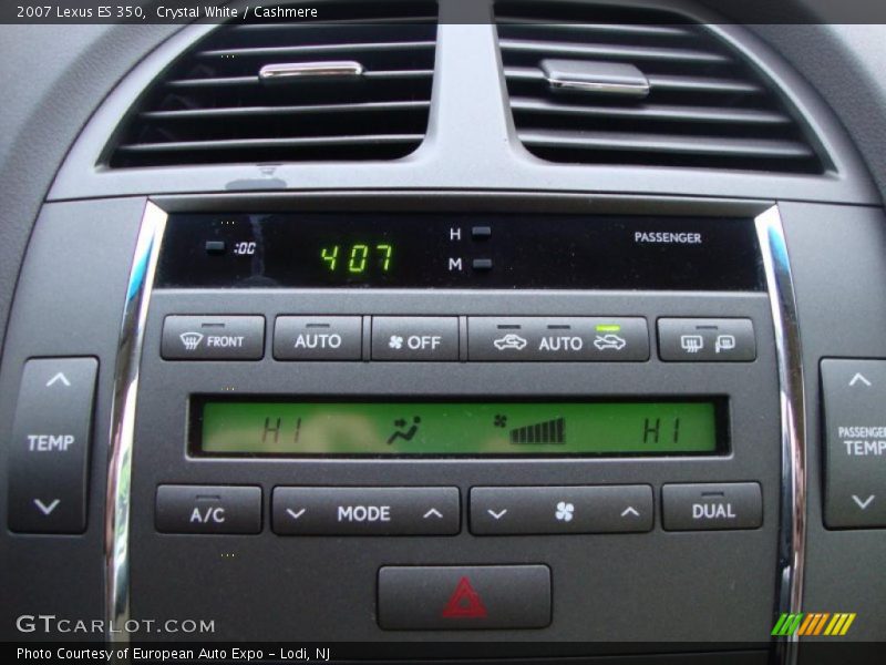 Crystal White / Cashmere 2007 Lexus ES 350