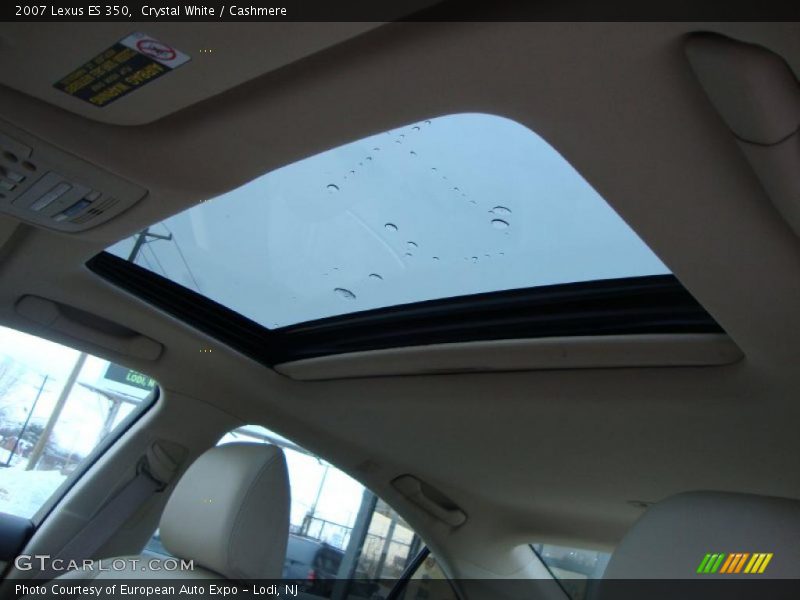 Crystal White / Cashmere 2007 Lexus ES 350