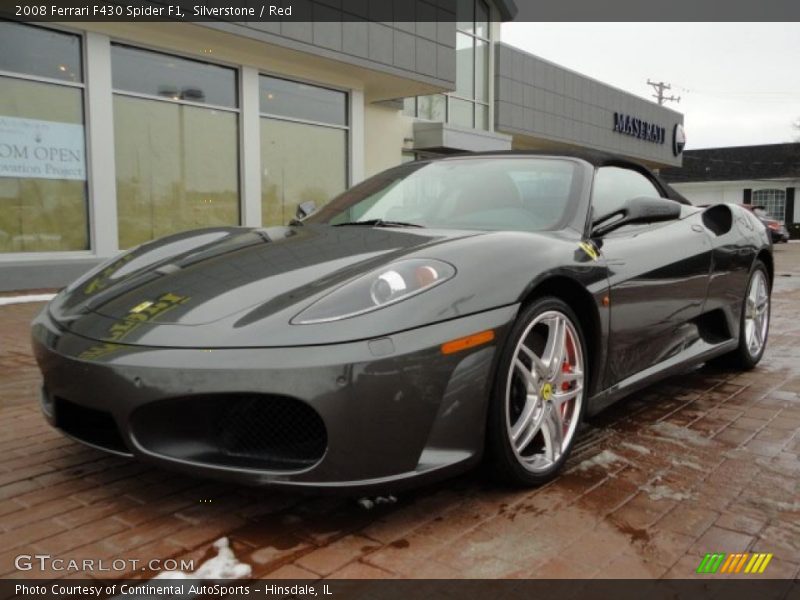 Front 3/4 View of 2008 F430 Spider F1