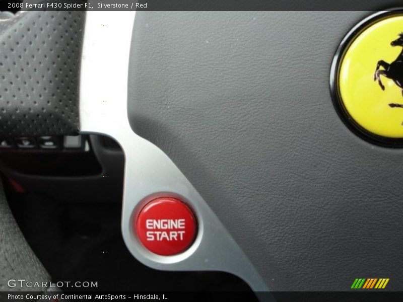 Controls of 2008 F430 Spider F1
