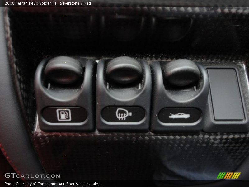 Controls of 2008 F430 Spider F1