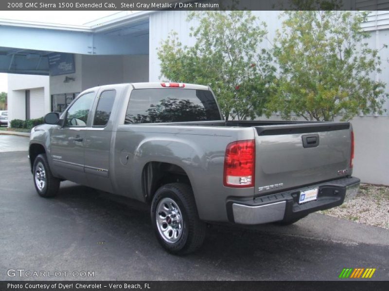  2008 Sierra 1500 Extended Cab Steel Gray Metallic