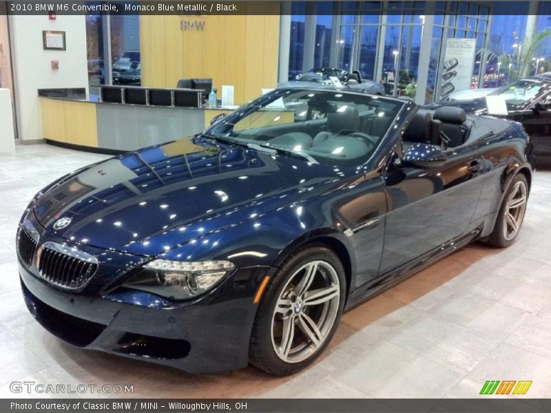 Front 3/4 View of 2010 M6 Convertible