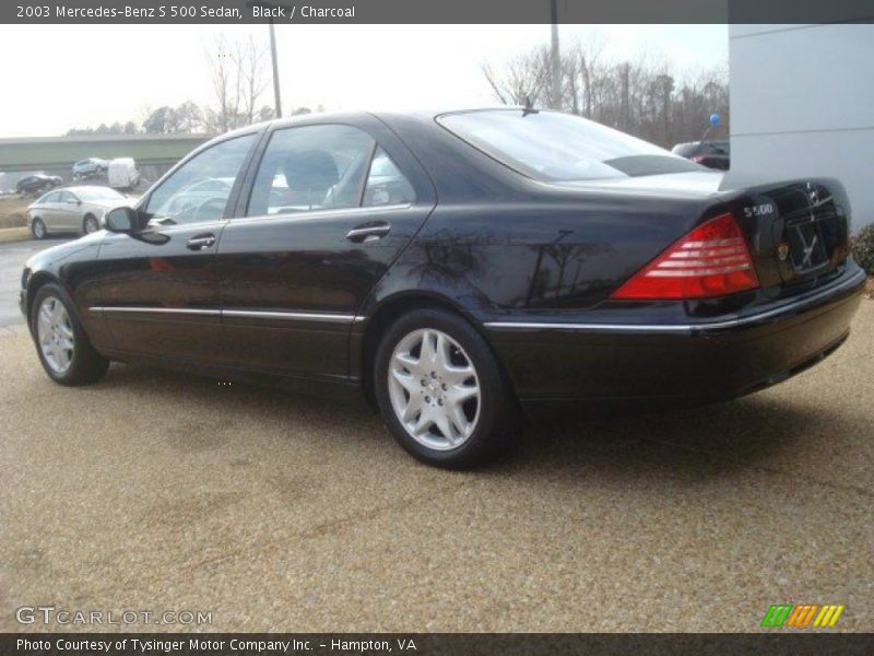 Black / Charcoal 2003 Mercedes-Benz S 500 Sedan