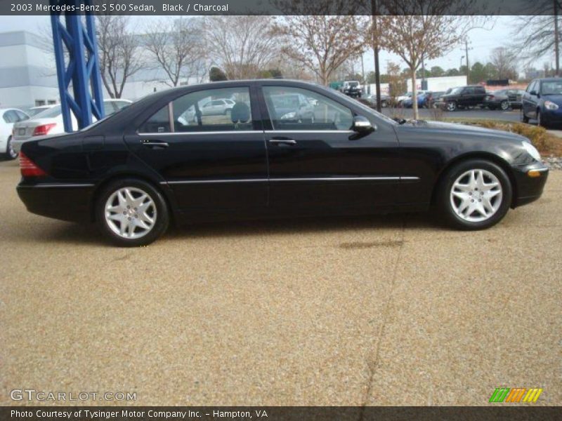 Black / Charcoal 2003 Mercedes-Benz S 500 Sedan