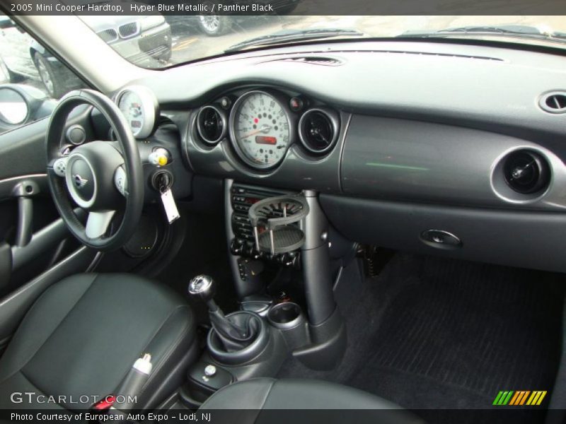 Hyper Blue Metallic / Panther Black 2005 Mini Cooper Hardtop