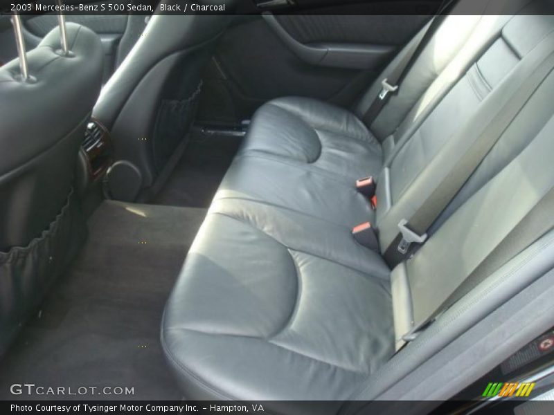 Black / Charcoal 2003 Mercedes-Benz S 500 Sedan