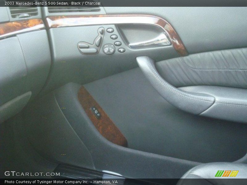 Black / Charcoal 2003 Mercedes-Benz S 500 Sedan