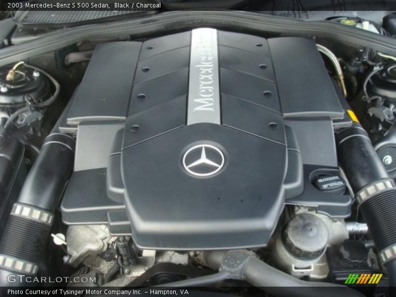  2003 S 500 Sedan Engine - 5.0 Liter SOHC 24-Valve V8