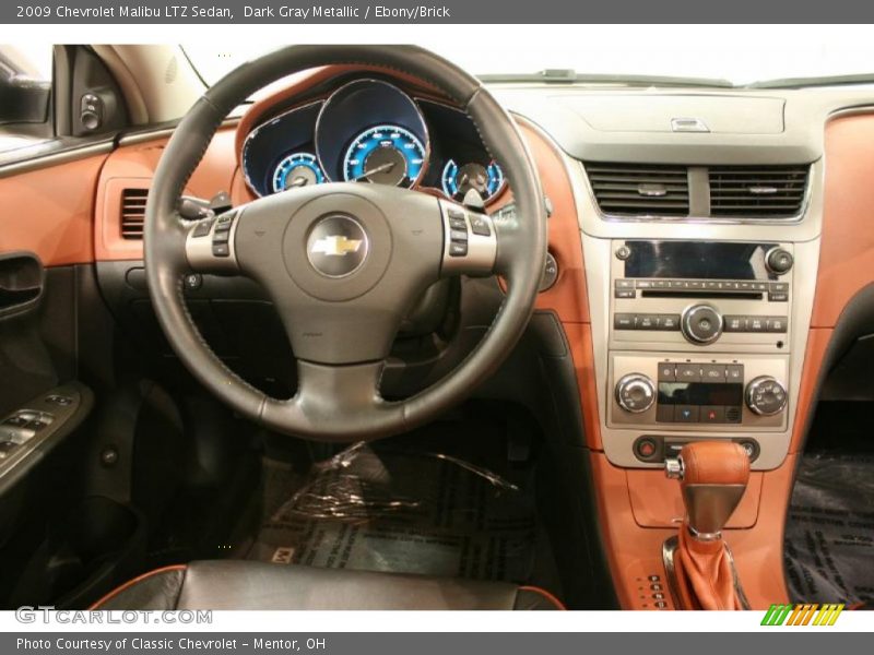 Dashboard of 2009 Malibu LTZ Sedan