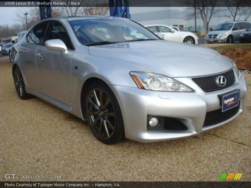 Front 3/4 View of 2008 IS F