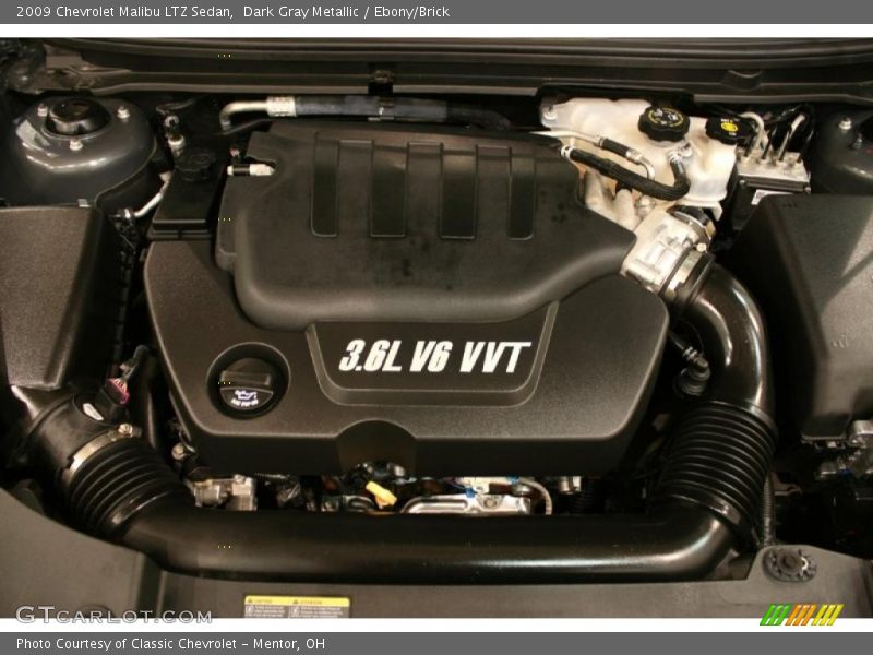  2009 Malibu LTZ Sedan Engine - 3.6 Liter DOHC 24-Valve VVT V6