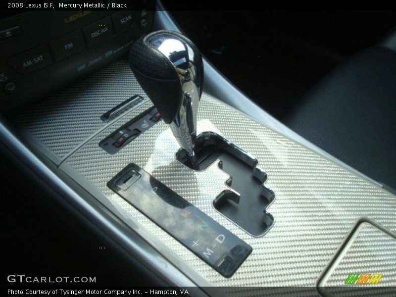  2008 IS F 8 Speed Sport Direct-Shift Automatic Shifter