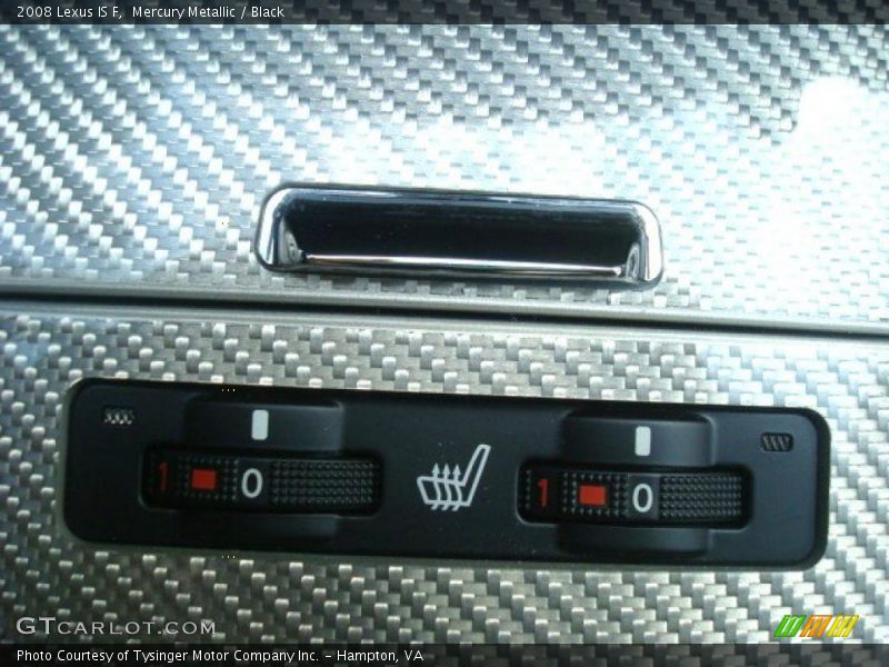 Controls of 2008 IS F