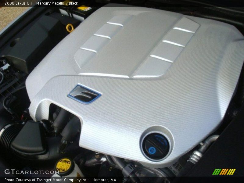  2008 IS F Engine - 5.0 Liter F DOHC 32-Valve VVT-iE V8