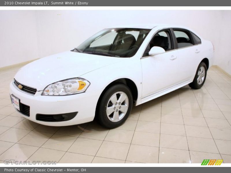 Summit White / Ebony 2010 Chevrolet Impala LT