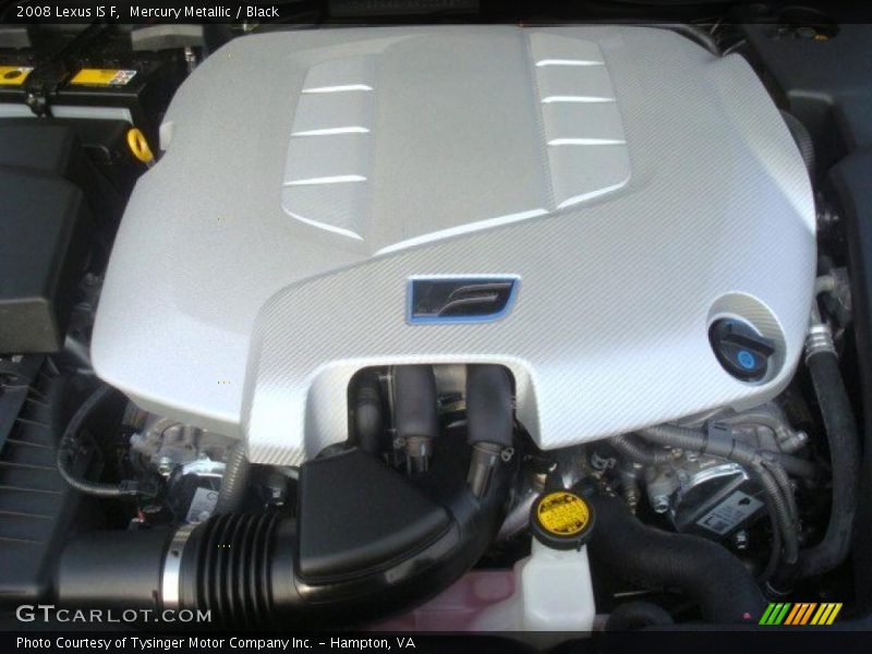  2008 IS F Engine - 5.0 Liter F DOHC 32-Valve VVT-iE V8