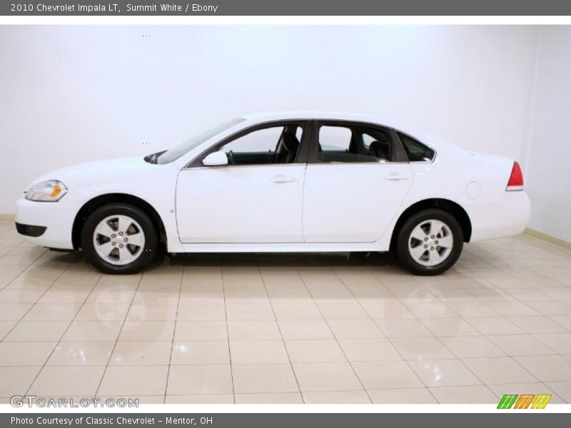 Summit White / Ebony 2010 Chevrolet Impala LT