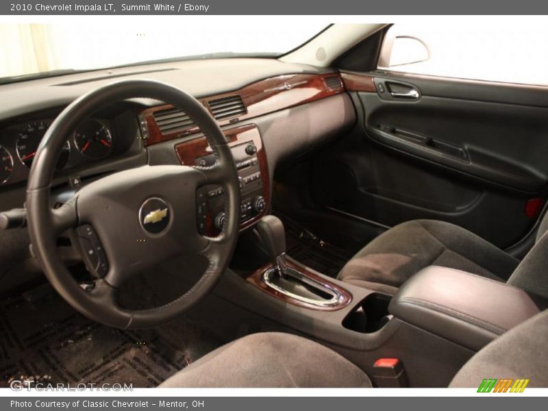 Summit White / Ebony 2010 Chevrolet Impala LT