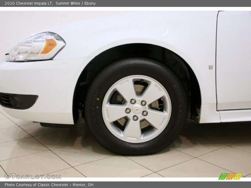 Summit White / Ebony 2010 Chevrolet Impala LT