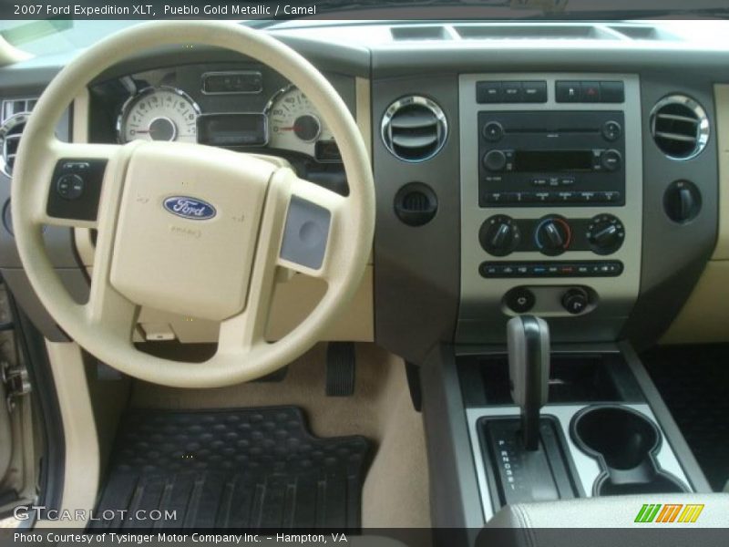 Pueblo Gold Metallic / Camel 2007 Ford Expedition XLT