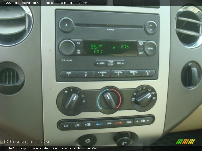 Pueblo Gold Metallic / Camel 2007 Ford Expedition XLT