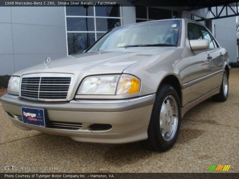 Smoke Silver Metallic / Parchment 1998 Mercedes-Benz C 280