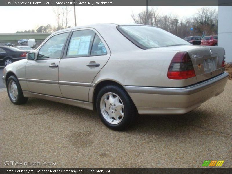 Smoke Silver Metallic / Parchment 1998 Mercedes-Benz C 280