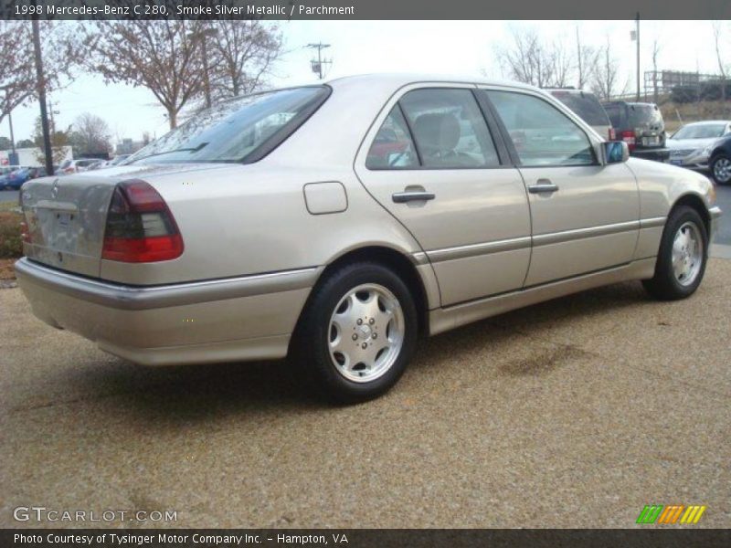 Smoke Silver Metallic / Parchment 1998 Mercedes-Benz C 280