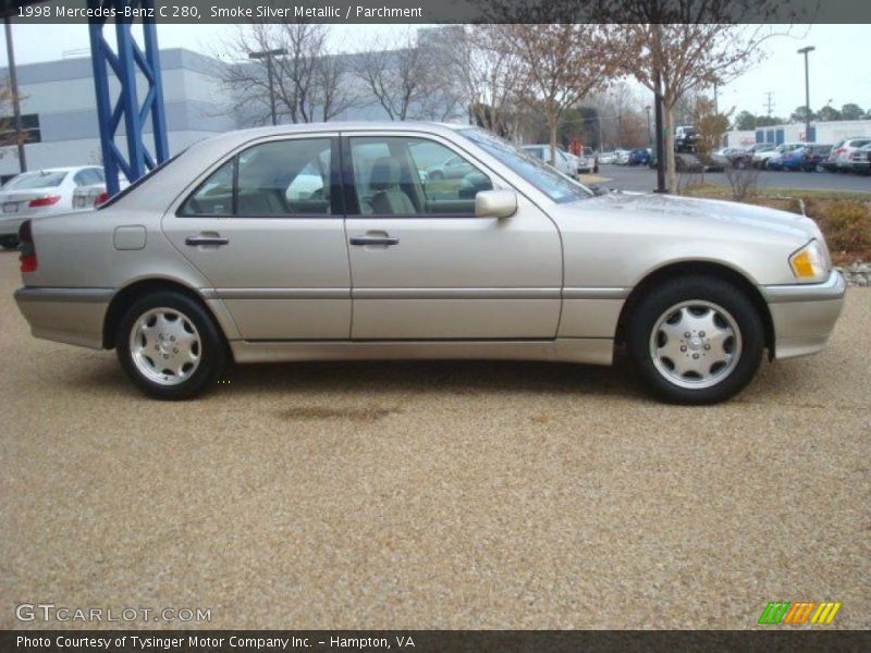 Smoke Silver Metallic / Parchment 1998 Mercedes-Benz C 280