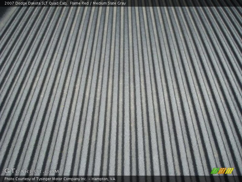 Flame Red / Medium Slate Gray 2007 Dodge Dakota SLT Quad Cab