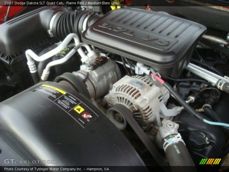  2007 Dakota SLT Quad Cab Engine - 3.7 Liter SOHC 12-Valve PowerTech V6
