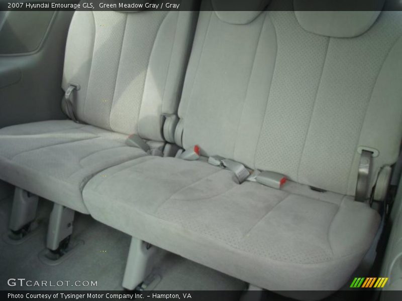 Green Meadow Gray / Gray 2007 Hyundai Entourage GLS
