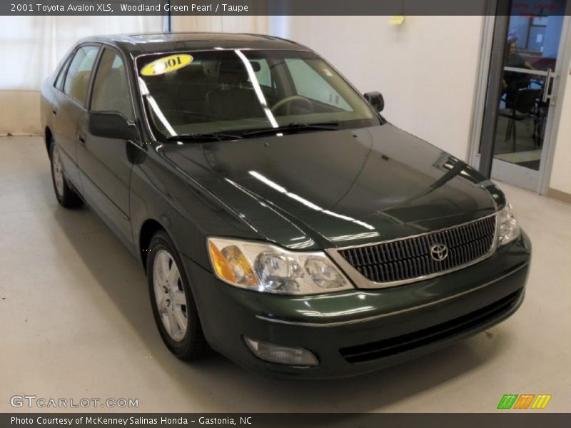 Woodland Green Pearl / Taupe 2001 Toyota Avalon XLS