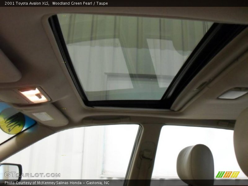 Woodland Green Pearl / Taupe 2001 Toyota Avalon XLS